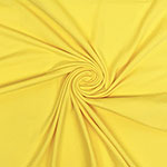 Sunshine Yellow Solid Cotton Spandex Knit Fabric