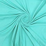 Mint Green Solid Cotton Spandex Knit Fabric