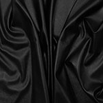 Black Faux Vegan Leather Fabric