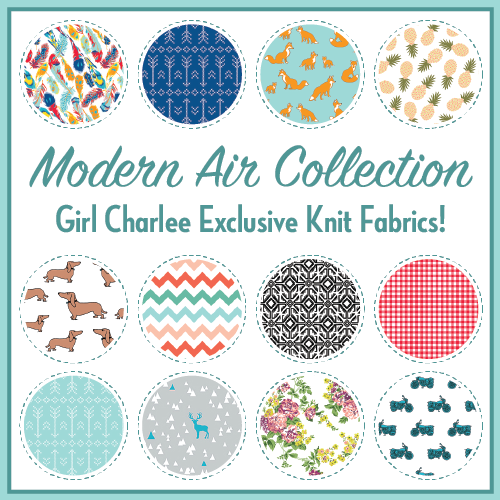 The Girl Charlee Fabrics Modern Air Knit Fabric Collection